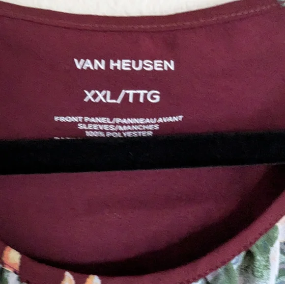 NWOT Van Heusen Floral Tunic Top Size XXL - Picture 4 of 4
